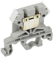 Зажим наборный IEK ЗНИ-4 L "фаза" 35А 4мм2 серый картинка 